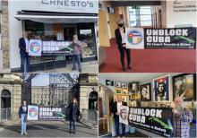 Crecen expresiones de la solidaridad irlandesa frente al criminal bloqueo a Cuba.