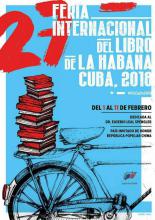 Cartel 27ª Feria Internacional del Libro, La Habana, Cuba 2018