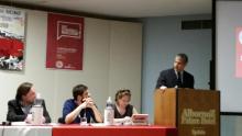 1er Secretario de la Embajada de Cuba a cargo de los asuntos políticos y de prensa traslada mensaje del Partido Comunista de Cuba al X Congreso del Partido de Refundación Comunista