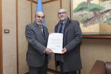 Director General de la FAO recibe al Representante Permanente de Cuba