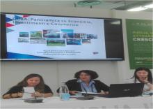 Consejera Económica presenta oportunidades de negocio e inversión en Cuba durante Feria del Levante, en Bari.