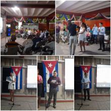 Cuban Embassy celebrates Cuban Culture Day.