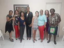 Celebrated the 59th Anniversary of the Federation of Cuban Women (FMC) at the Cuban Embassy in Jamaica.
