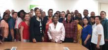Authorities of the Ministry of Health and Wellness of Jamaica officially welcomed, at the headquarters of this institution, a group of forty Cuban health professionals who will render their services in this sister Caribbean nation for a period of three years.