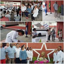 From Jamaica, Cubans commemorate the 170th anniversary of José Martí's birth.