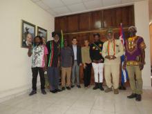 Recibe Embajador de Cuba a líderes del Marcus Garvey People’s Political Party Recibe Embajador de Cuba a líderes del Marcus Garvey People’s Political Party