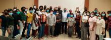 New health professionals to reinforce the Cuban Medical Brigade in Jamaica.
