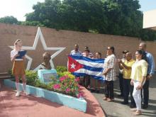 The staff of the Embassy of the Republic of Cuba in Jamaica commemorated on May 19 the 125th Anniversary of the falling in combat of our National Hero, the delegate of the Cuban Revolutionary Party and Major General of the Liberation Army, José Julián Martí Pérez.