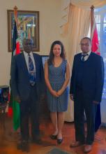 Recibe la embajada de Cuba en Nairoi a directivos de la Universidad de Laikipia