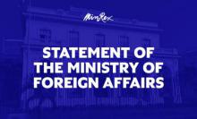 Declaration of the Ministry of Foreign Affairs of Cuba