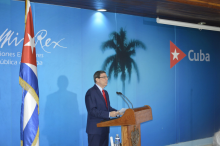 Declaración del Ministro de Relaciones Exteriores, Bruno Rodríguez Parrilla