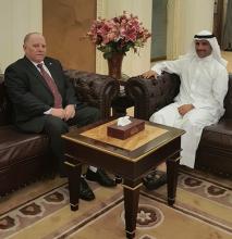 Recibe presidente del Parlamento de Kuwait al embajador cubano
