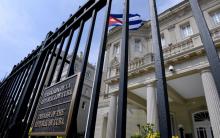 Assault with shots at the Cuban Embassy in the United States