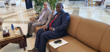 Ambassadors of Cuba and Central Africa Republic holds conversations