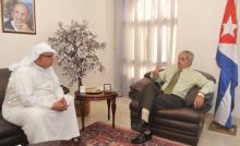 Ofrece entrevista el Embajador cubano Fernando Pérez al periódico Kuwait Times