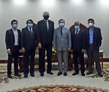 Ambassador of Cuba holds a meeting with the President of the Foreign Relations Commission of the Lao National Assembly
