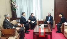 Llegada Delegación del PCC