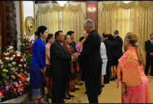 Embajador de Cuba felicita al Presidente de la RDP Lao por su día nacional
