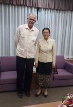 Viaja a Cuba en visita oficial la Presidente de la Asamblea Nacional Lao, Ecma. Sra. Pany Yathoutou