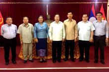 The Executive Committee of the Cuba-Laos Friendship Association meets in Vientiane.