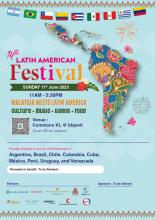 The 14th Latin American Festival will be held on June 11 in Kuala Lumpur