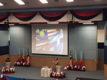 El embajador de Cuba en Malasia ofreció este viernes una conferencia en el Colegio de Defensa de las Fuerzas Armadas