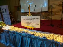Le Chargé d'Affaires de Cuba au Mali participe à l'hommage pour le 30ème anniversaire du génocide au Rwanda.
