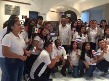 Estudiantes de la Universidad Politécnica de Huatusco en Veracruz recuerdan al Héroe Nacional de Cuba
