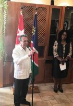 Embajada de Cuba en Namibia conmemora Aniversario 59 del Triunfo de la Revolución Cubana.