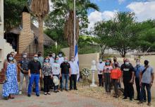 The Electoral Constituency Commission in Namibia takes office on the anniversary of the Apostle. The Electoral Constituency Commission in Namibia takes office on the anniversary of the Apostle.