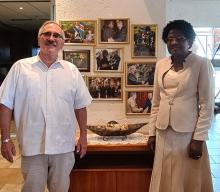 Secretary General of the Namibia-Cuba Friendship Association condemns the blockade against Cuba.
