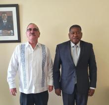 Director of Multilaterals of the Namibian Foreign Ministry reaffirms his country's position of support for Cuba.