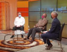 Embajador cubano participa en programa televisivo especial por el 32 aniversario de la Independencia de Namibia.