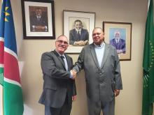 Namibian Fisheries Minister and Cuban Ambassador review bilateral ties in the sector.