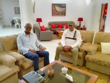 Sostiene encuentro el Encargado de Negocios de Cuba con el Secretario General de la Unión de Estudiantes de Níger