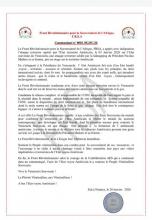 *Front Révolutionnaire pour la Souveraineté de l’Afrique, F .R.S.A*