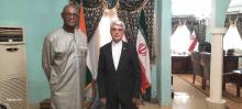 Le Chargé d'Affaires de Cuba au Niger effectue une visite de courtoisie à l'Ambassadeur d'Iran