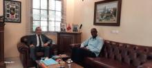 Sostienen encuentro el Encargado de Negocios de Cuba y el Embajador de Türkiye en Níger