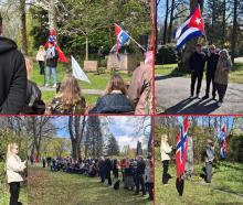 Homenaje a combatientes antifascistas. Renovado mensaje de movilización y solidaridad.