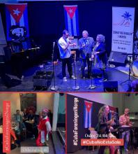 Concierto de solidaridad con Cuba.