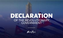 Statement by the Revolutionary Government