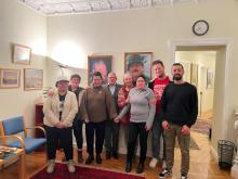 La directiva de la Asociación de Amistad Noruega Cuba visitó la embajada cubana en Oslo, portadora de un fraterno mensaje de solidaridad.