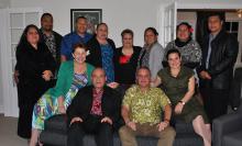 Funcionarios de las misiones diplomáticas de Cuba y Samoa en Wellington