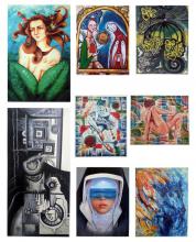 Colage pintores cubanos Colage pintores cubanos