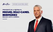 Presidente Díaz-Canel realizará visita a Europa
