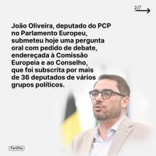 Eurodiputado portugués impulsa iniciativa a favor de Cuba.