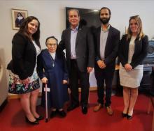 Embajada de Cuba visitó a Hermana Teresa Bernadette Vaz