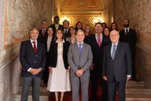 Visitan diplomáticos latinoamericanos el Palacio de las Necesidades