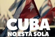 Por la salida de Cuba de la lista de países llamados “patrocinadores del terrorismo”, impuesta por los Estados Unidos de América.