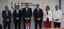 Firman Cuba y Portugal memorando en materia de salud
